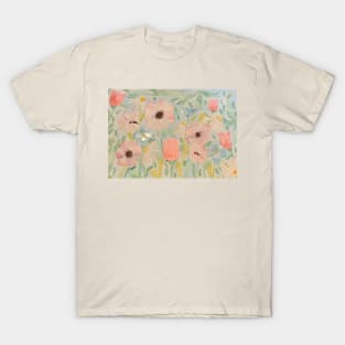 Pastel floral print T-Shirt